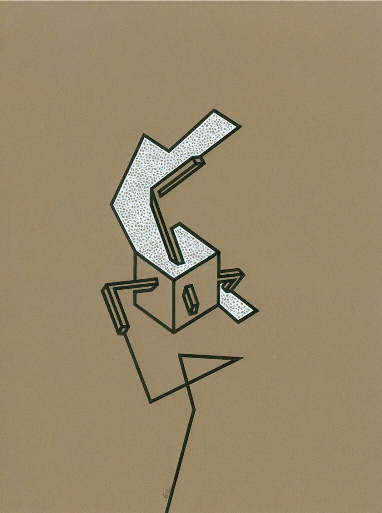Liberty / Freiheit Tusche on Paper 39/29cm